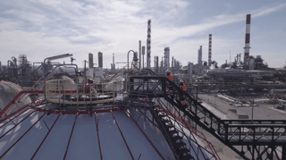 LRQA engineers at Repsol facility