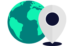 Alcance global, vis&atilde;o local